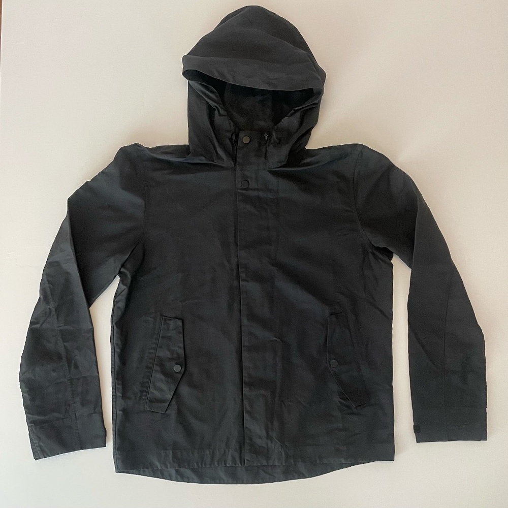 Everlane City Jacket, Black, Medium